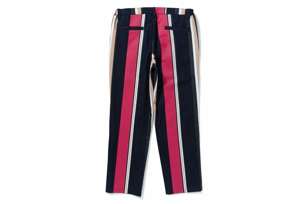 BlackEyePatch "STRIPED DEMIN PANTS"
