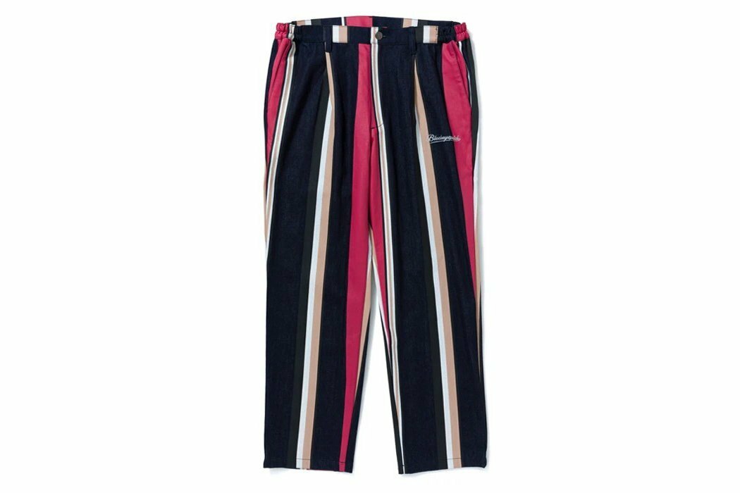 BlackEyePatch "STRIPED DEMIN PANTS"