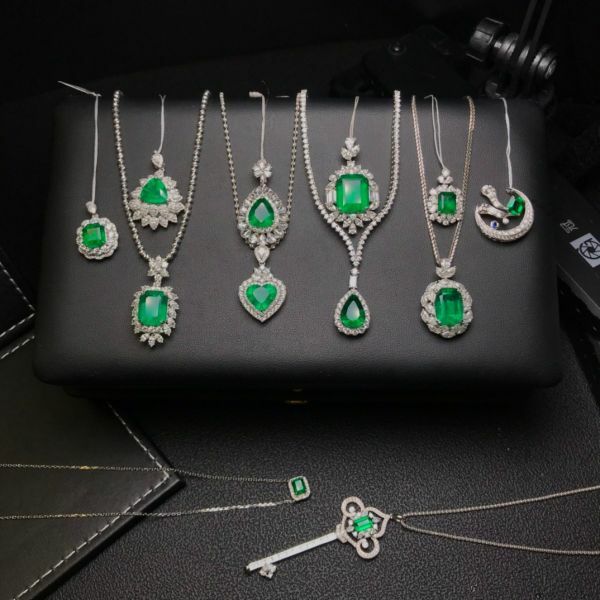 祖母綠吊墜系列