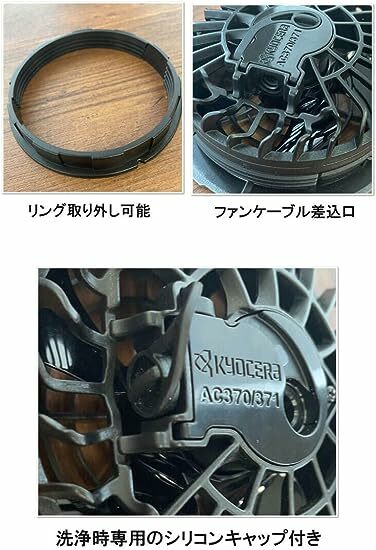 BURTLE AC371 FAN UNIT とAC400 DEVICE BAG