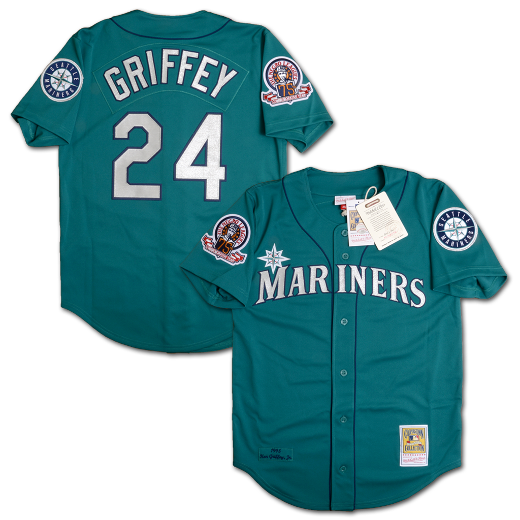 Mitchell & Ness 西雅圖水手隊 Ken Griffey Jr. 1995 球員版 替代球衣