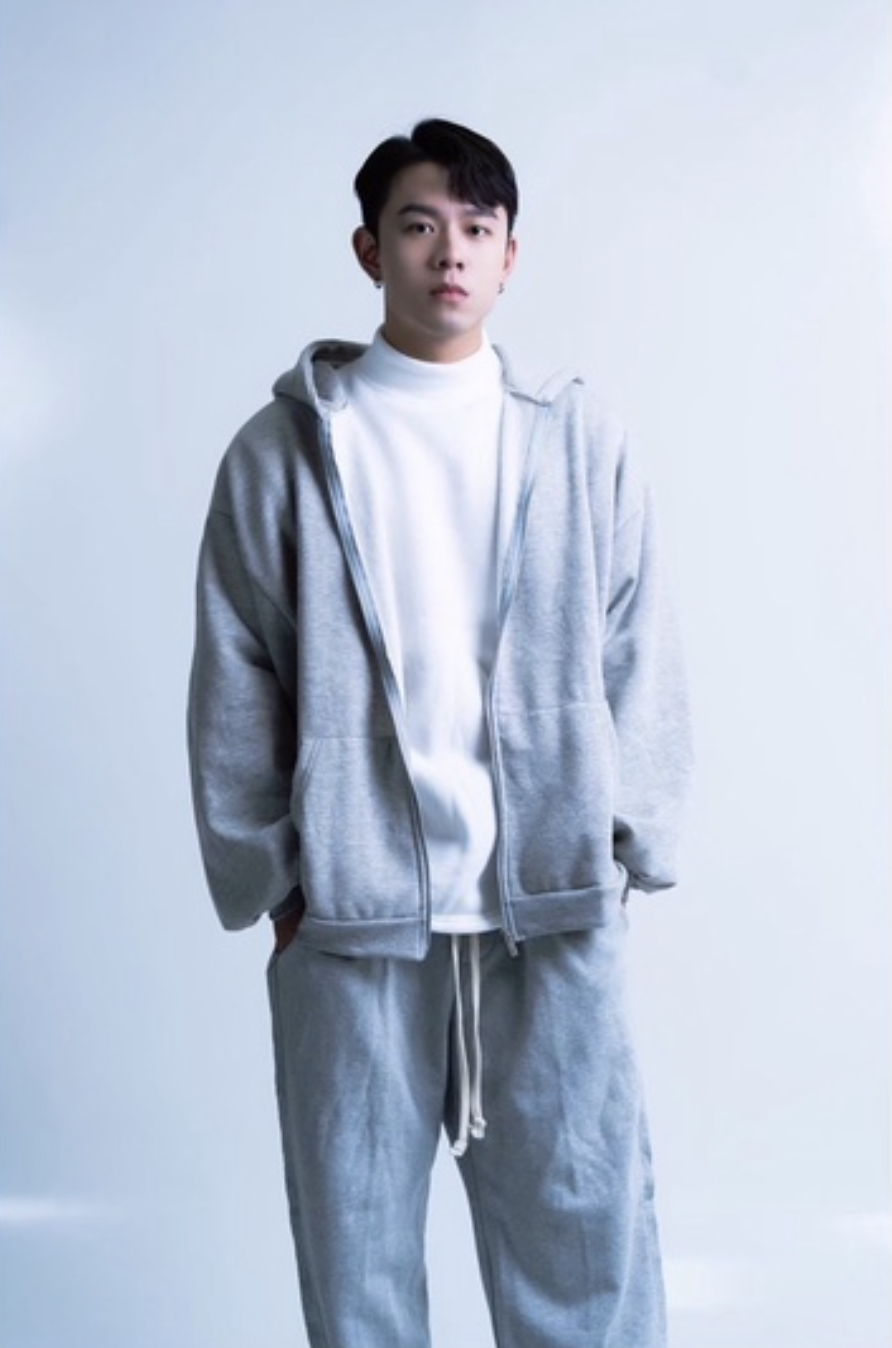 JINMANU 寬鬆寬袖版型連帽外套 外套 夾克 連帽