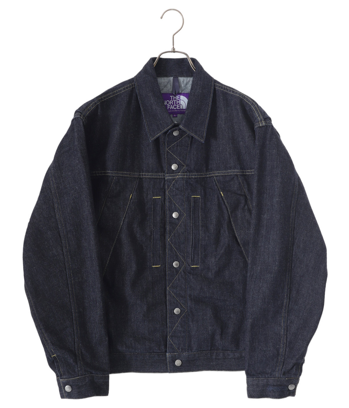 日本 TNF 紫標 Denim WINDSTOPPER Field Jacket