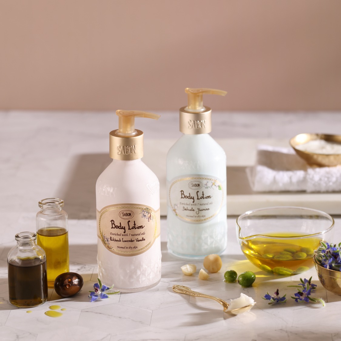 Sabon - Body Lotion 身體潤膚乳液 泵裝 200ml (Jasmine / Green Rose / White Tea / Lavender Vanilla)