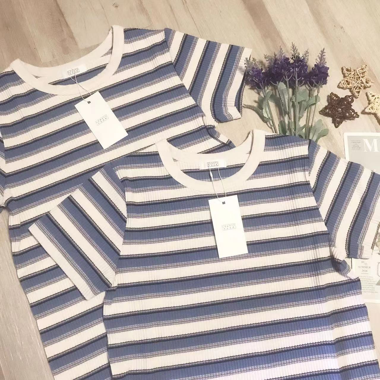 LOWRYS FARM STRIPE TEE