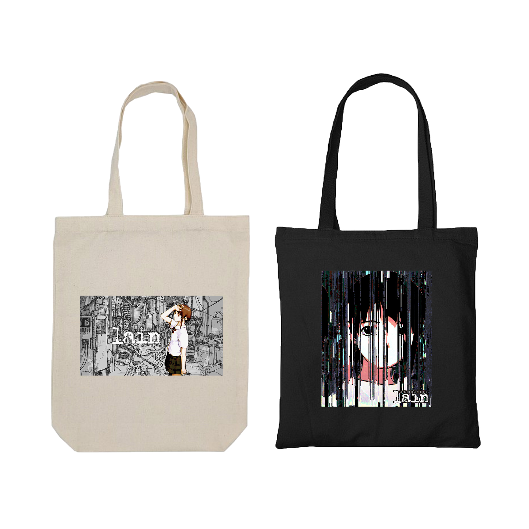 玲音 Lain (1998) 多款托特包 Tote Bag