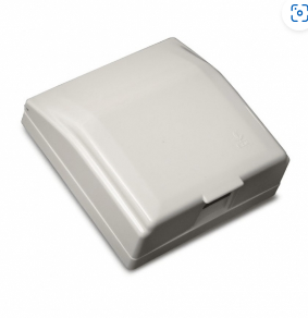 1位IP55防水插座面蓋