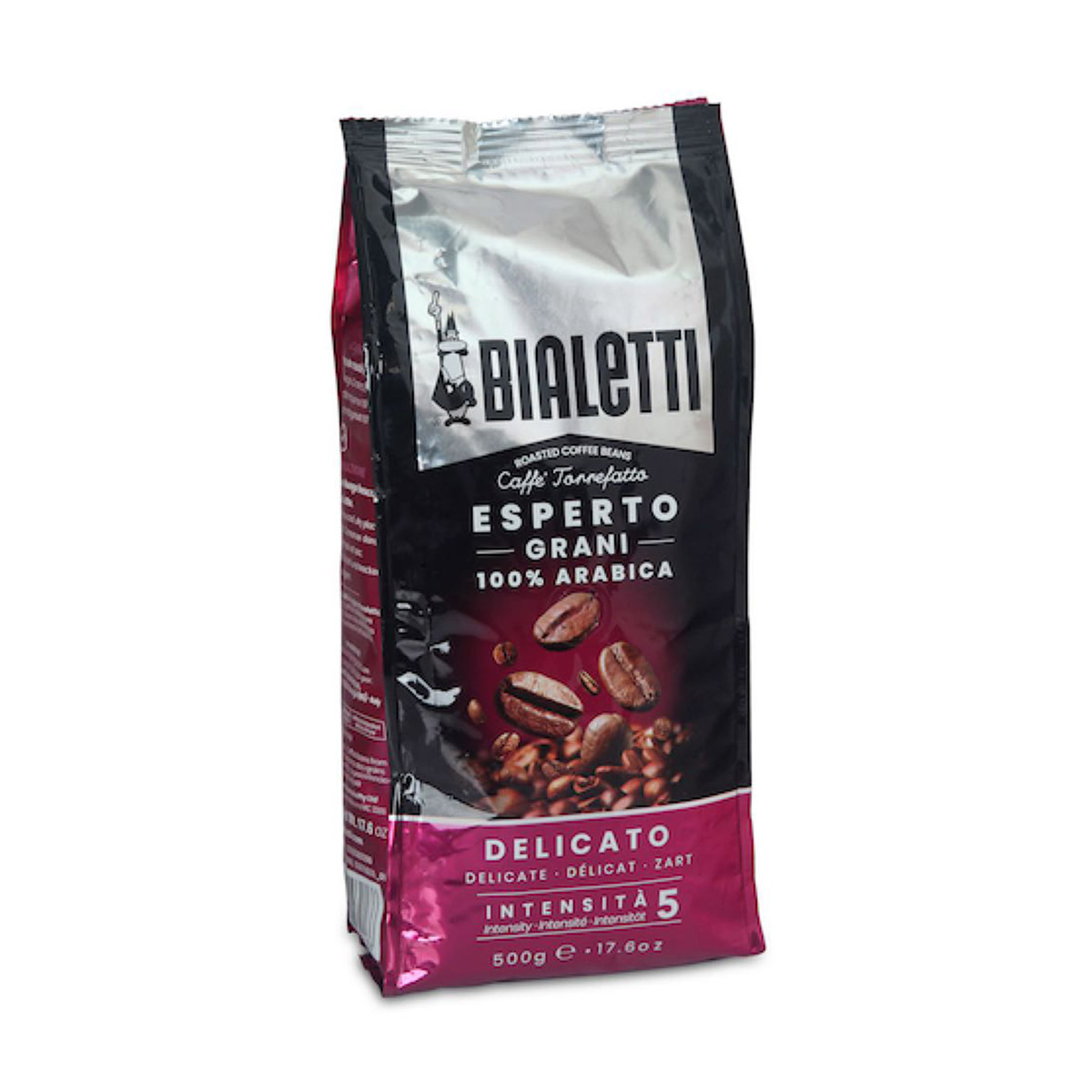 意大利 BIALETTI 500G袋裝烘焙咖啡豆-花及乾果香 -096080390