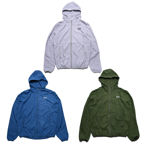 EVERLAST 外套 軍綠 抗UV 可收納 薄風衣 防曬外套 男 4021143273