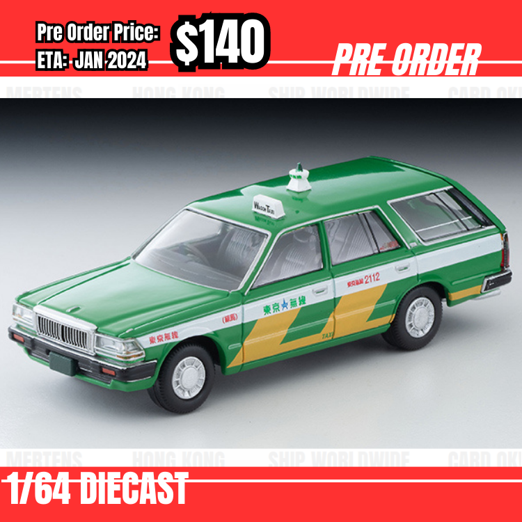 PO-$140 * Tomytec * 1:64 LV-N307A Cedric Wagon Tokyomusen Taxi [11/08]