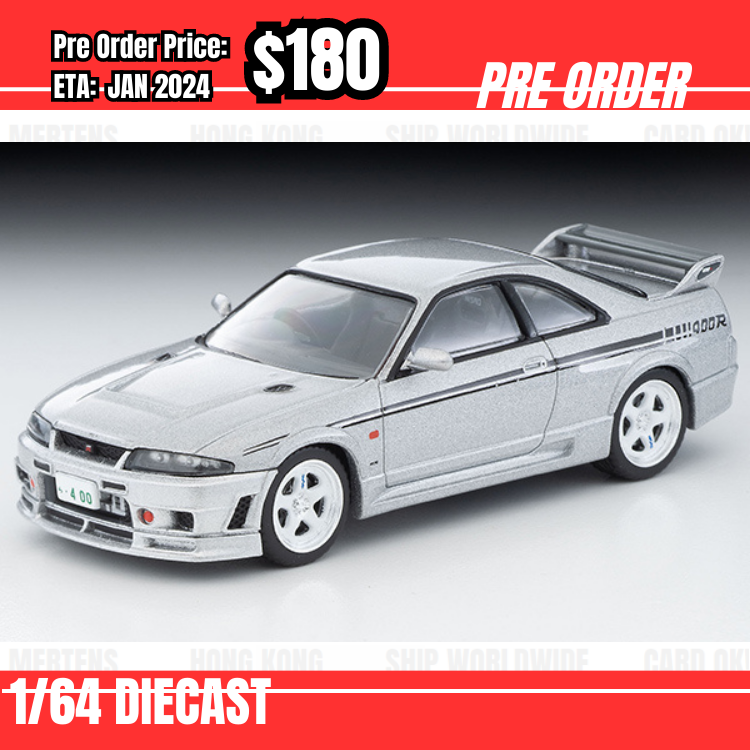 PO-$180 * Tomytec * 1:64 LV-N Nismo 400R Silver [11/08]