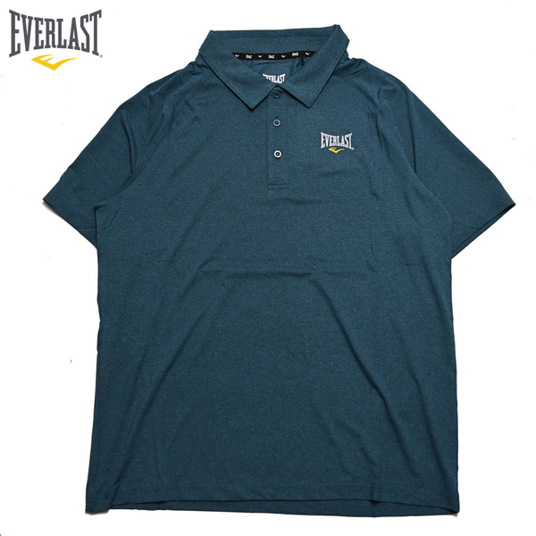 EVERLAST 短袖 短T 藍綠 POLO衫 機能 上衣 男 4021136480