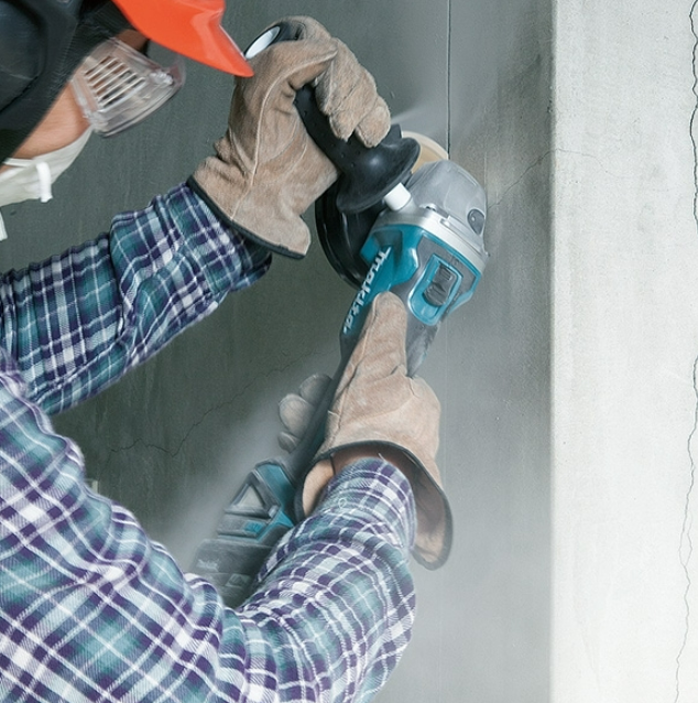 "MAKITA"牧田牌 充電式角向磨光機 100mm(無碳刷)(側開關)(鋰18V)