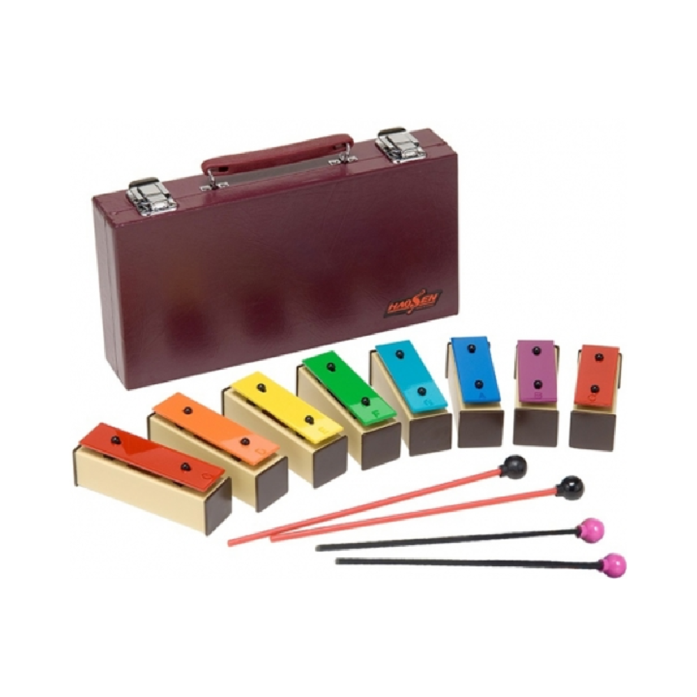 HAOSEN HAOSEN / HMB-8RB 8音 彩虹鍵 桌上音磚 — 三峽配件 / 週邊