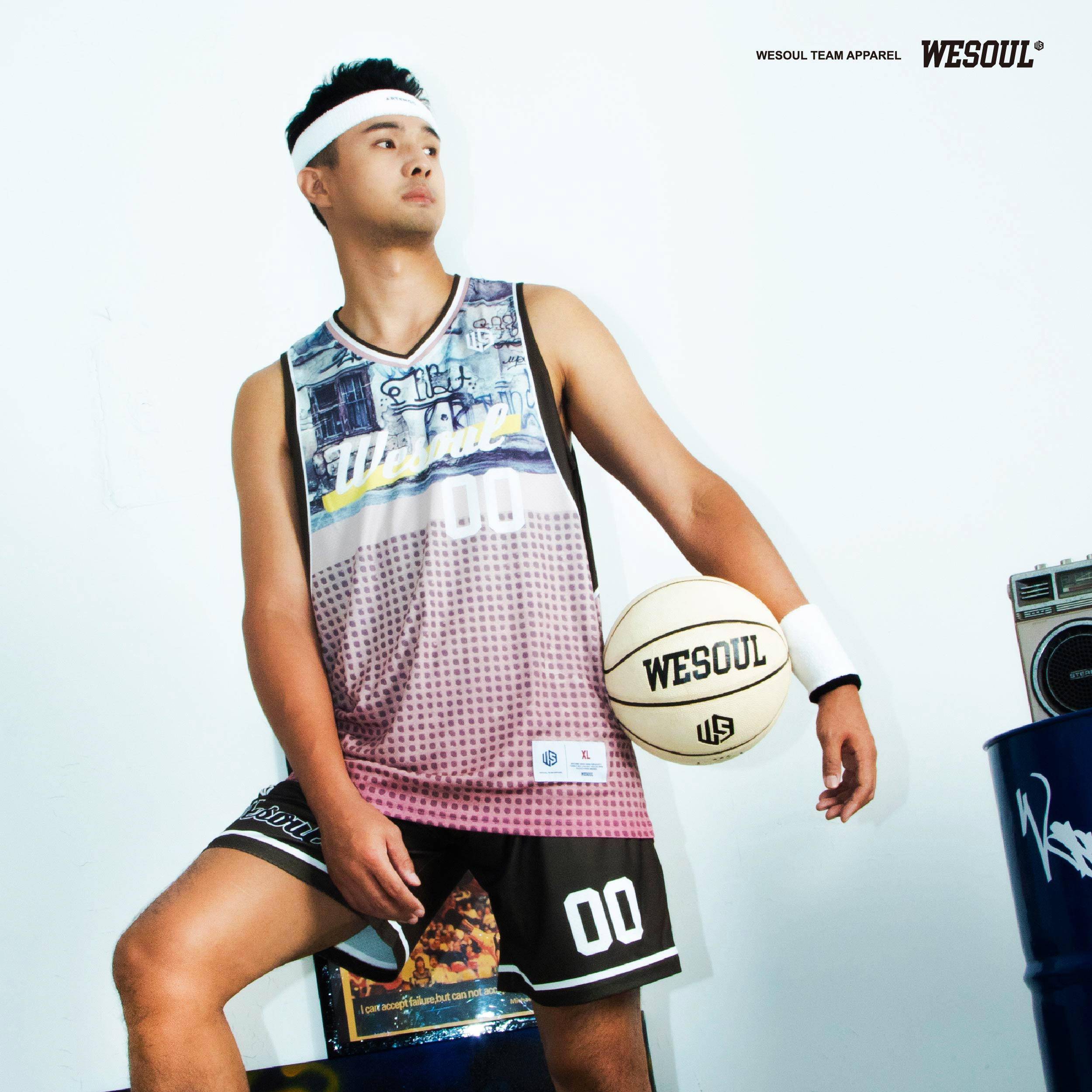 【WESOUL】WS23J002 全客製籃球服 / 客製隊名，隊徽，號碼不加價 / 球衣