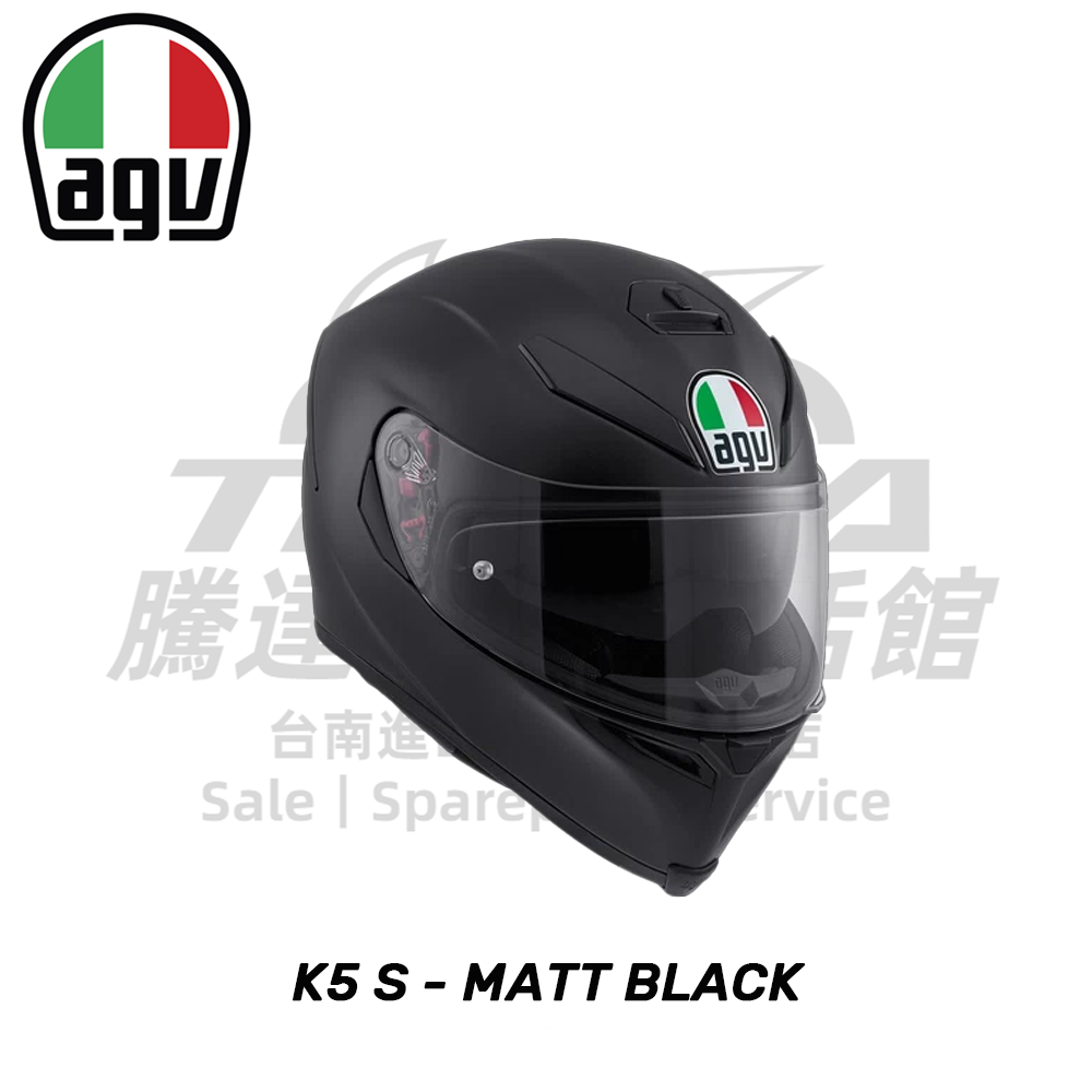AGV K5 S 消光黑 全罩式安全帽