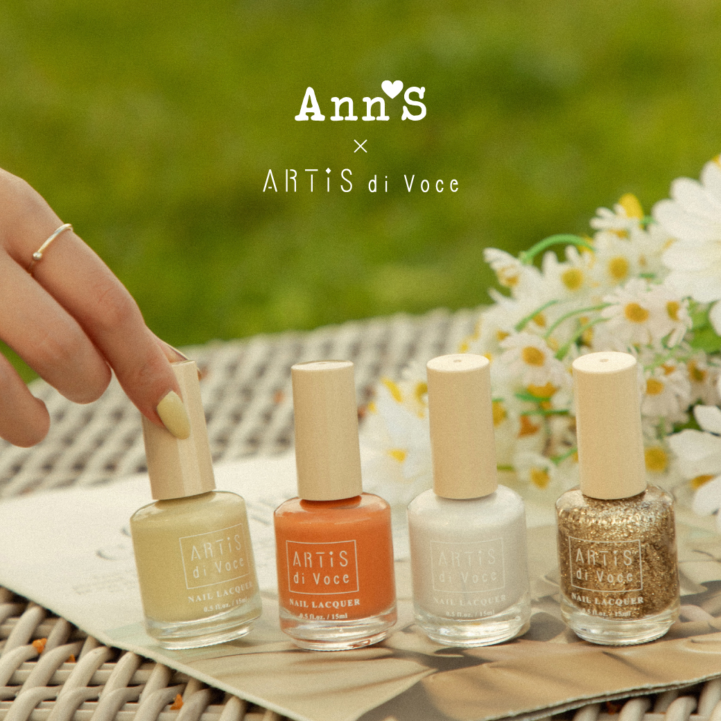 Ann'S × ARTiS di Voce 彩色指甲油 AN07 月光星沙