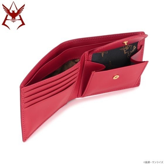 240461 Pbandai 預訂2025/12月 機動戦士ガンダム シャアマークゴールドVer. 二つ折り財布