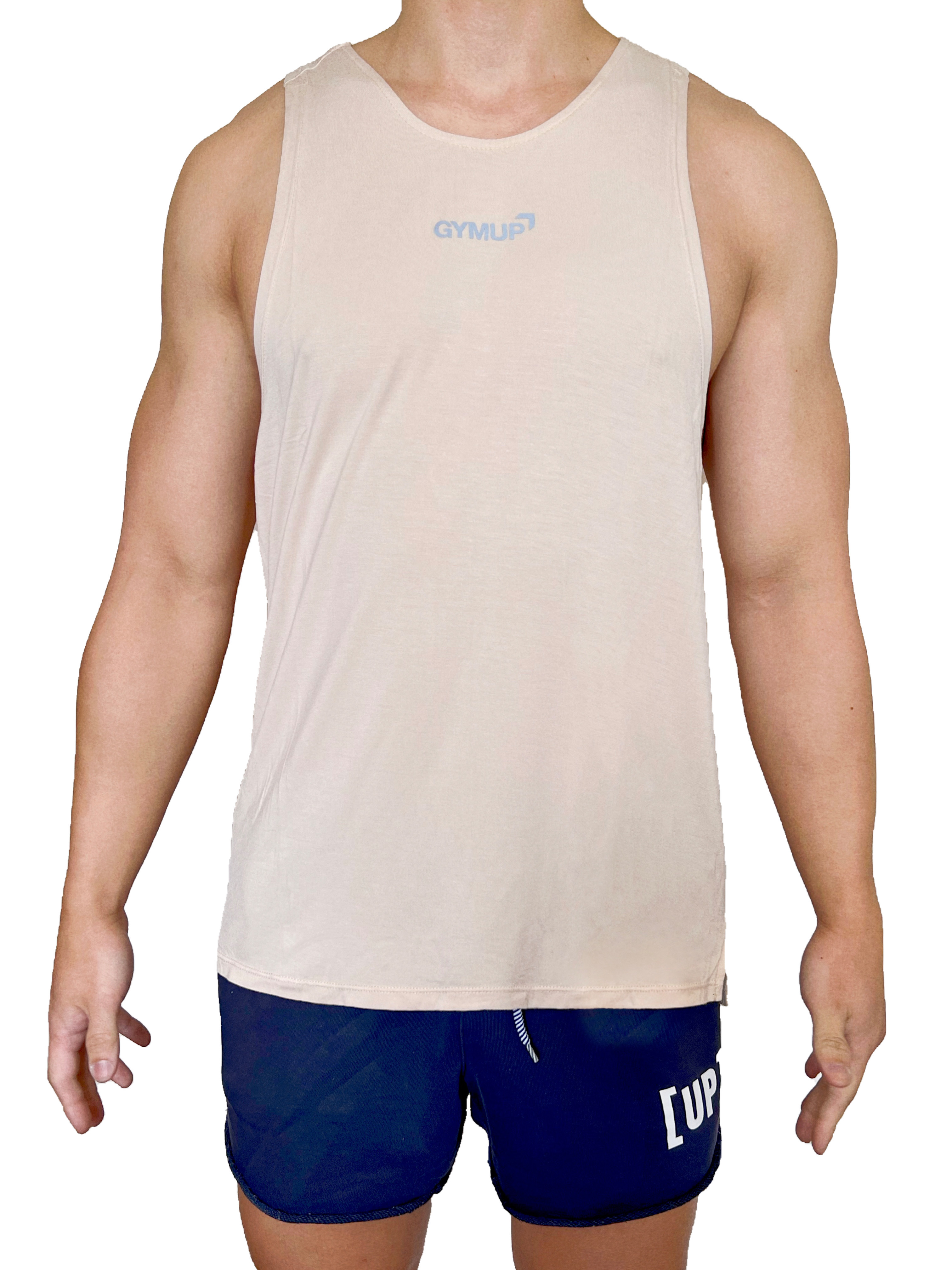 GYMUP 肌肉訓練背心 03 奶茶