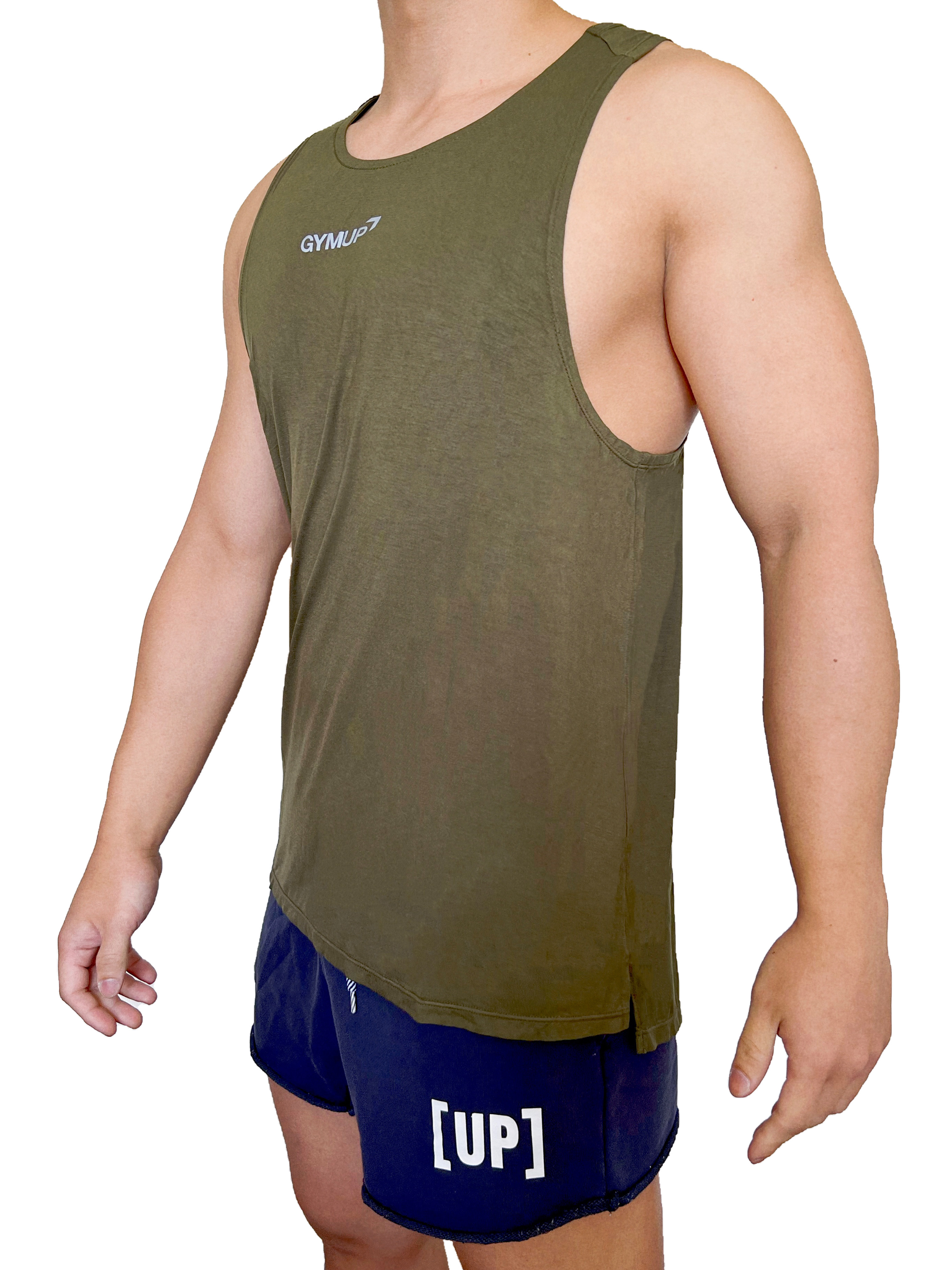 GYMUP 肌肉訓練背心 03 深軍綠