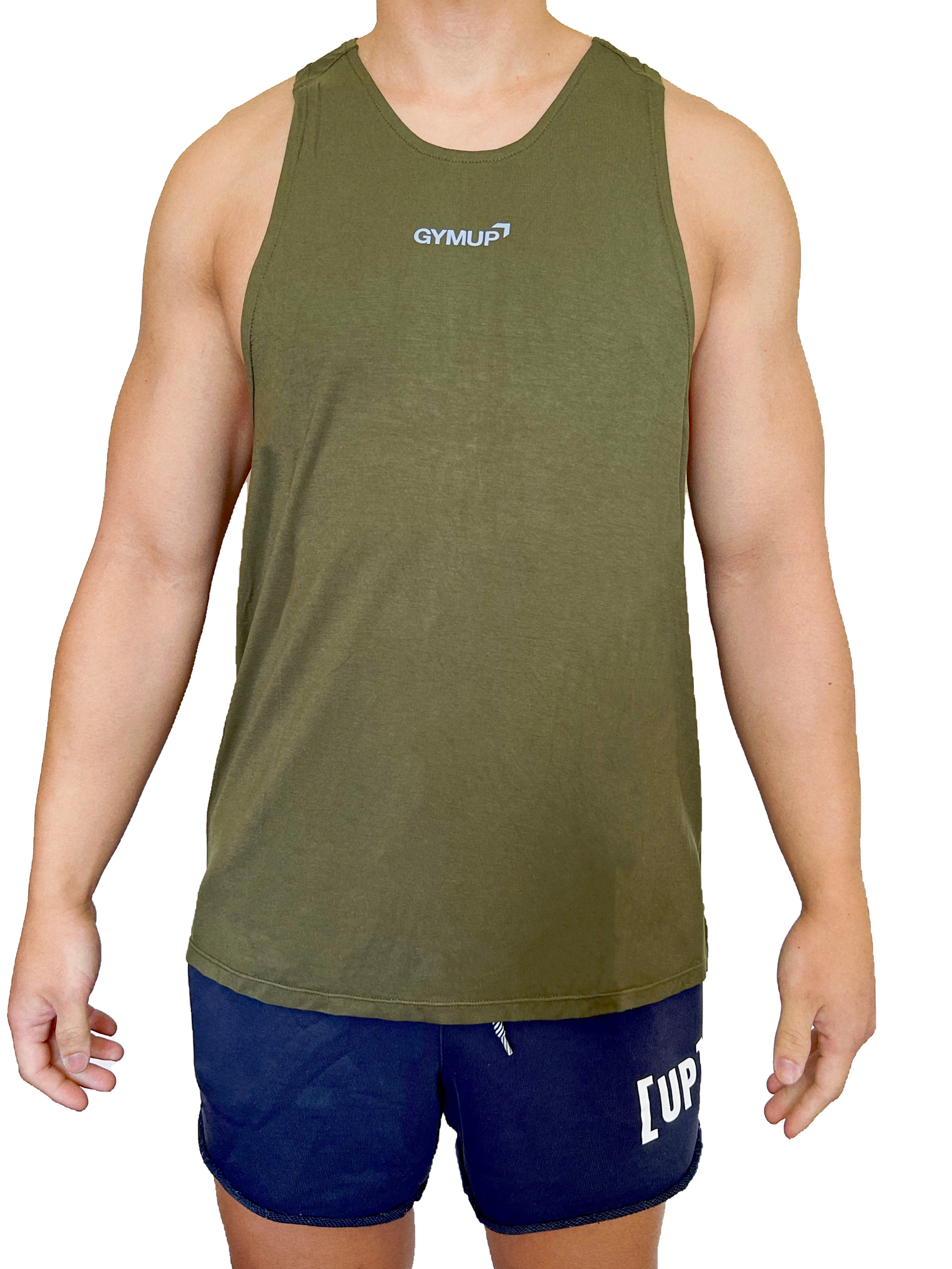 GYMUP 肌肉訓練背心 03 深軍綠