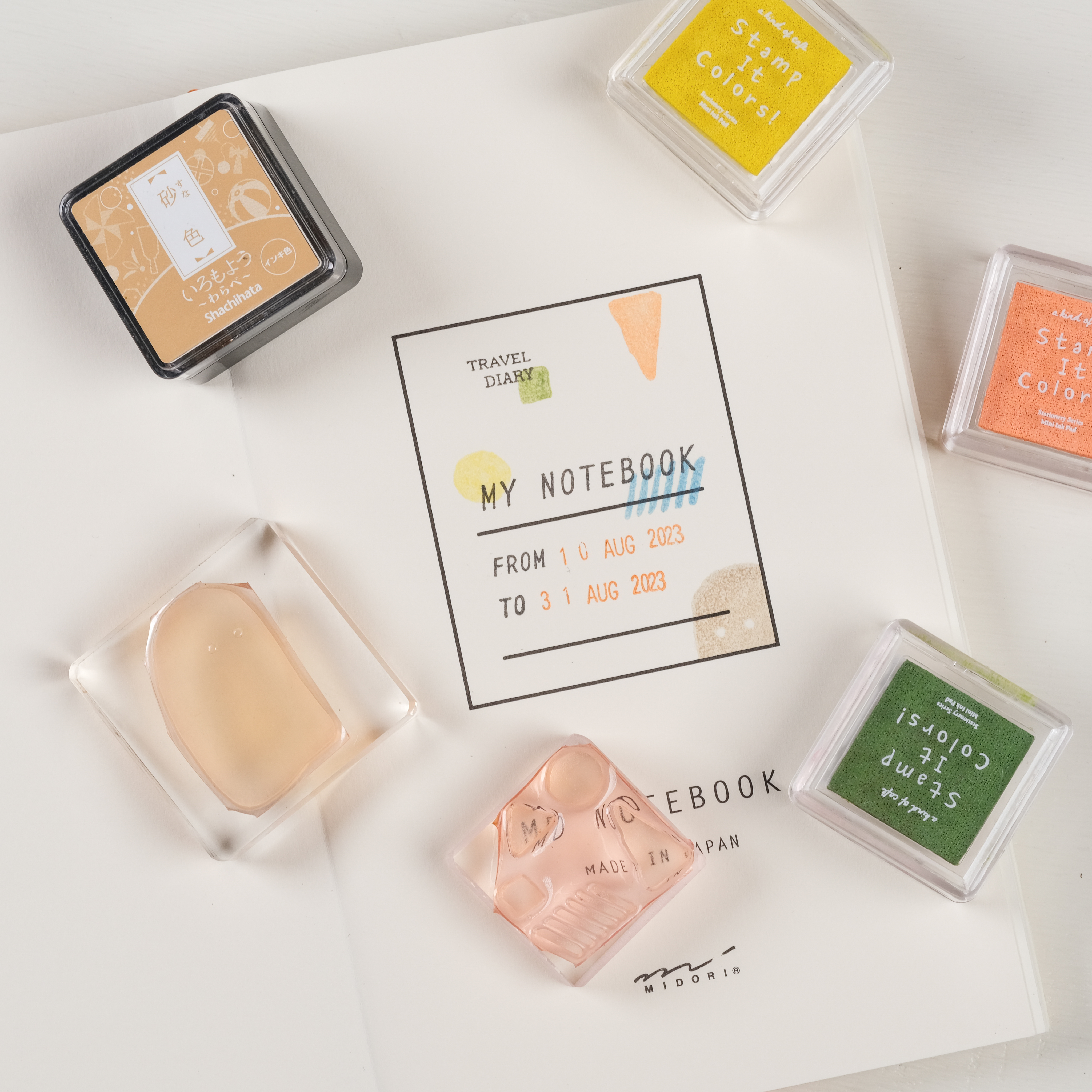 形狀塊 膠版印章 /一分之一工作室/TAIWAN