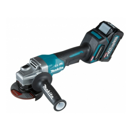 "MAKITA"牧田牌 充電式安全制角向磨光機 100mm(無碳刷)(鋰40V)