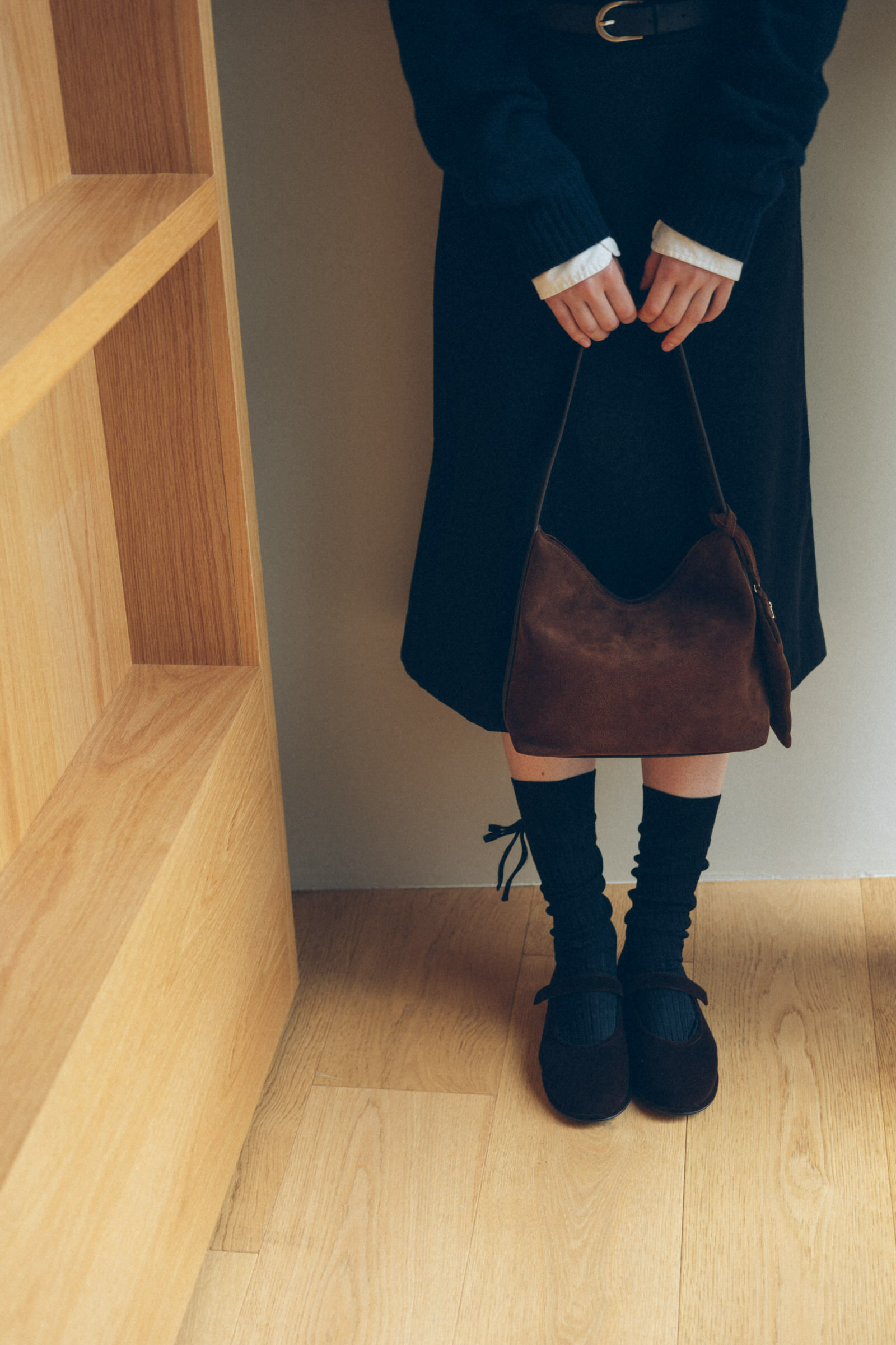 <韓國代購> ROH MINI PULPY HOBO BAG