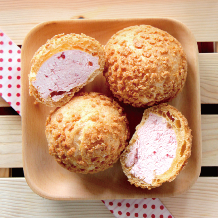 草莓泡芙【冷凍】