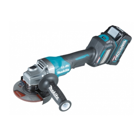 "MAKITA"牧田牌 充電式安全制角向磨光機 125mm(無碳刷)(鋰40V)