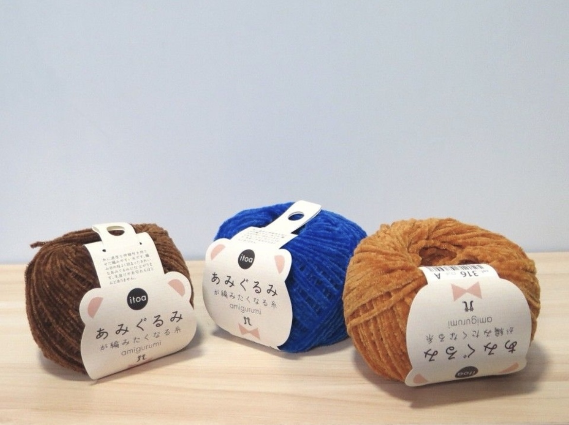 Hamanaka itoa amigurumi 絲絨線