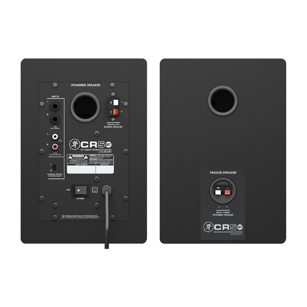Mackie Mackie / CR5BT 5吋 主動式錄音監聽/藍芽喇叭(5吋,50W)(對) 第 4 張圖片｜三峽錄音 / 音響
