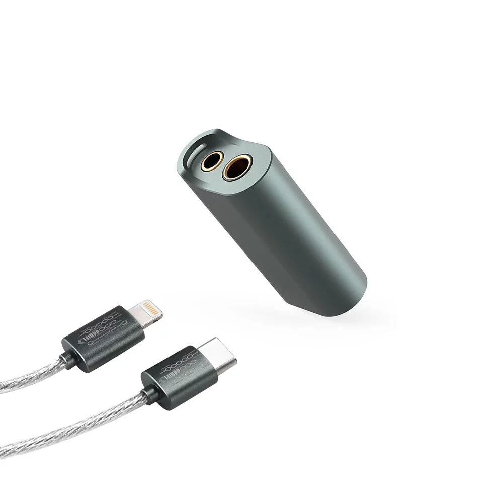 ddHiFi TC44C 3.5mm+4.4mm平衡解碼轉接頭-Type C+Lightning版