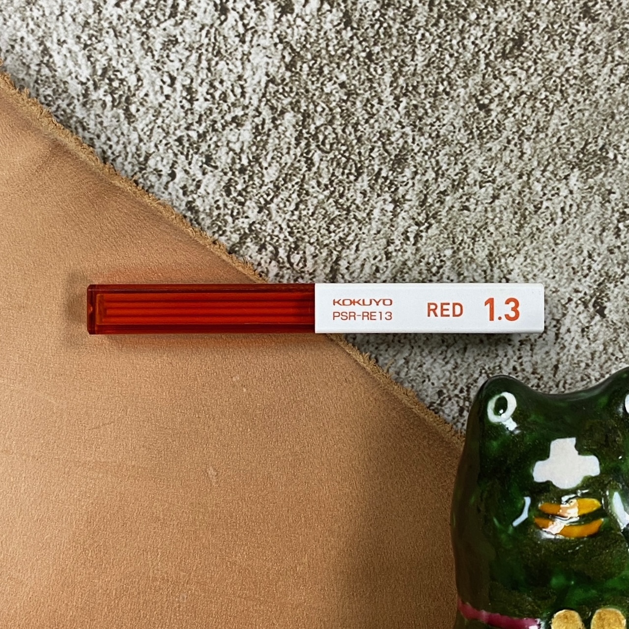 KOKUYO enpitsu sharp系列 1.3mm紅筆芯