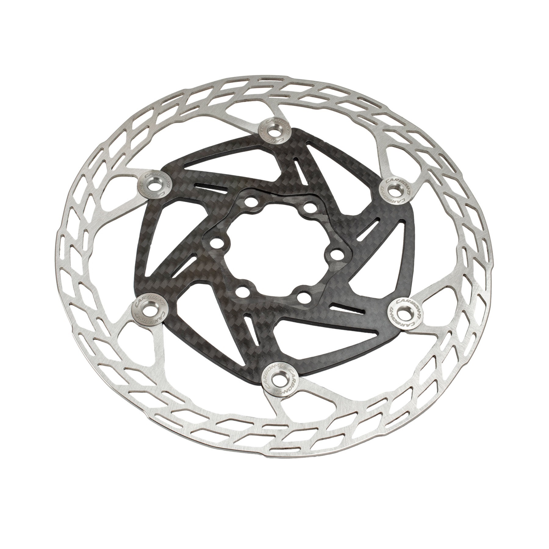 Carbon-Ti X-ROTOR SteelCarbon 3 6-Bolt 碟煞盤片