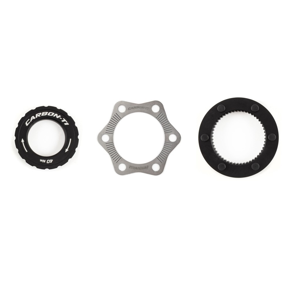 Carbon-Ti X-Rotor Center Lock Adapter Kit