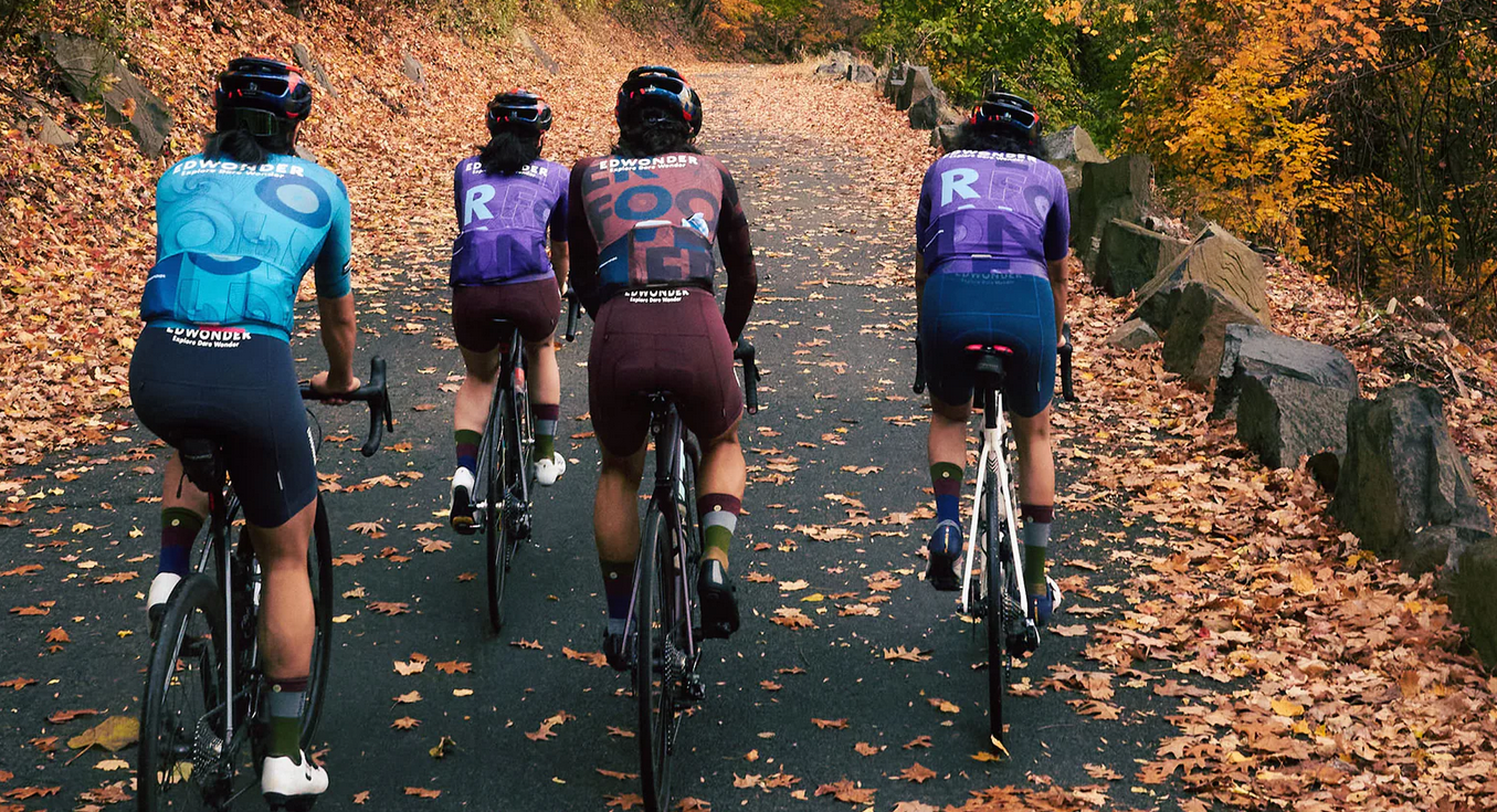 EdWonder Wonderfool Infinite Bib Shorts - Burgundy Brown (Men & Women)