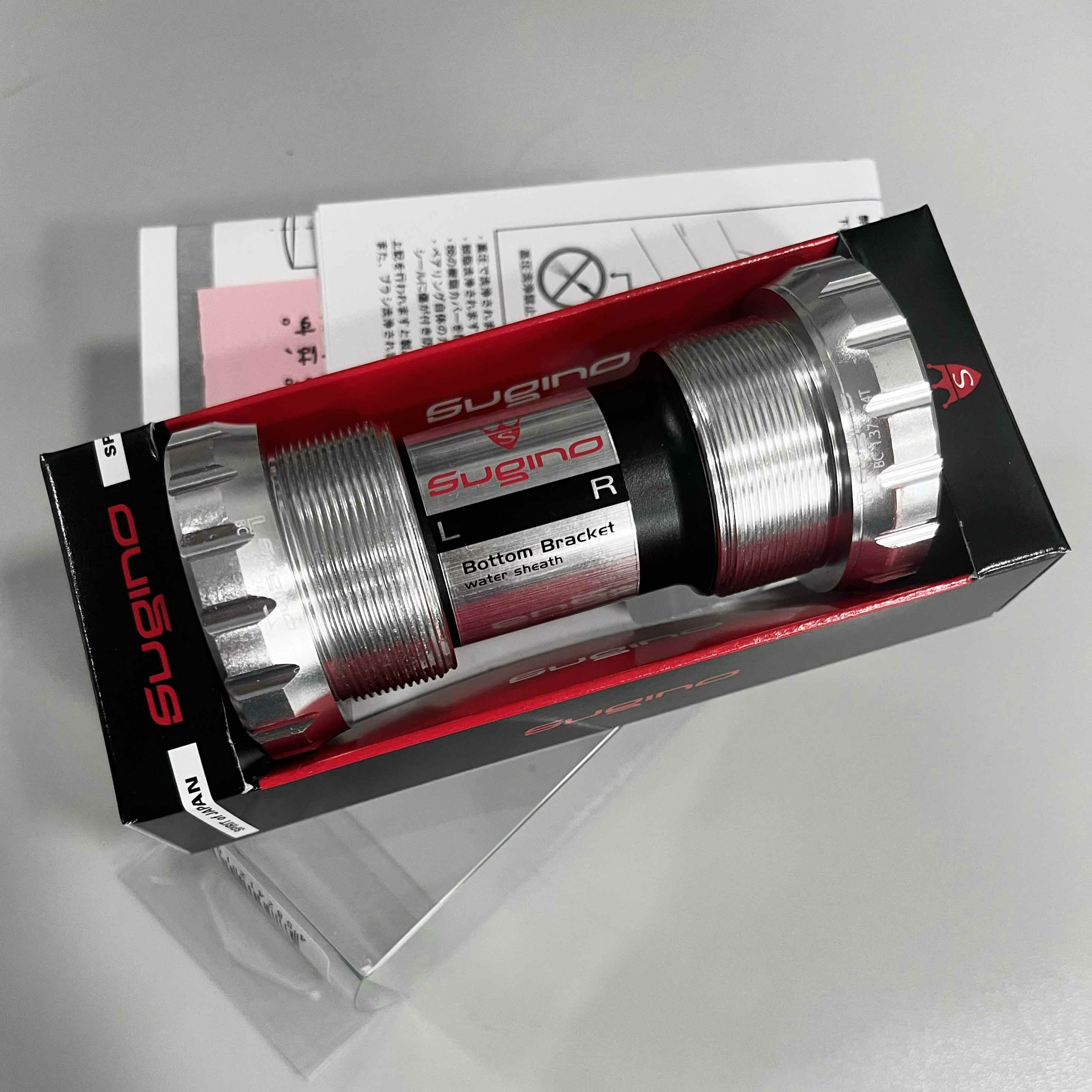 Sugino 34.8x68 HG24 Steel Bearings Bottom Bracket #MB608