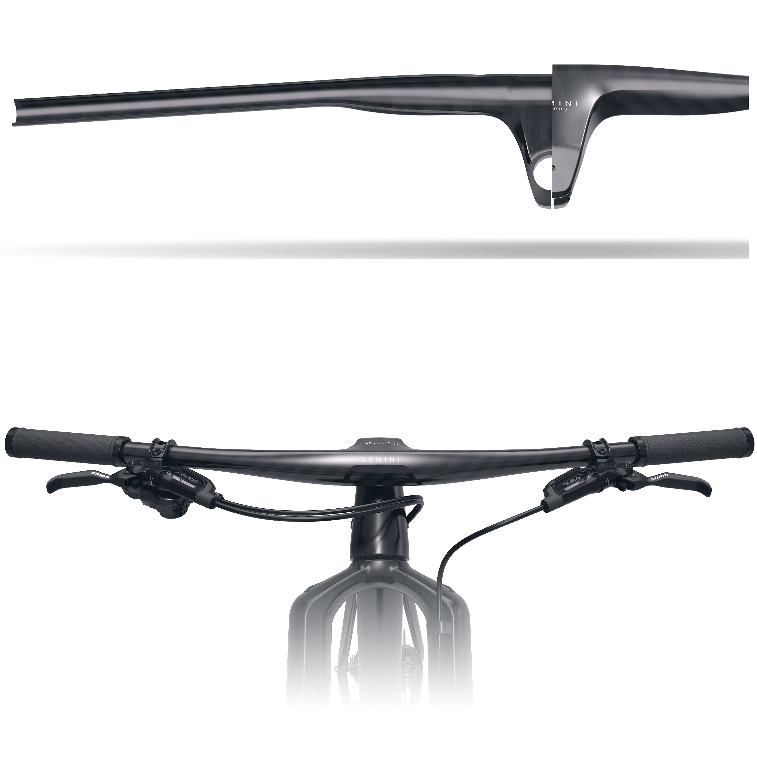 Gemini Propus 碳纖維山地一體車把