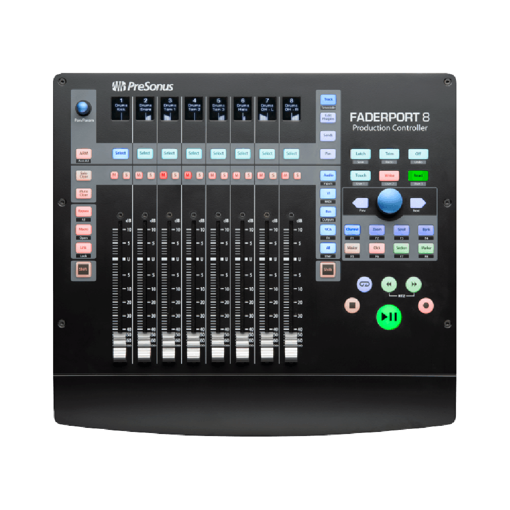 PreSonus PreSonus / FaderPort 8 MIDI控制介面 — 三峽鍵盤 / 鋼琴｜YA! 玩音樂