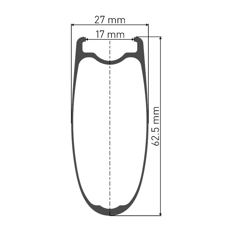 DT Swiss ARC 1100 DICUT 62mm Tubeless Ready Disc Brake Wheelset