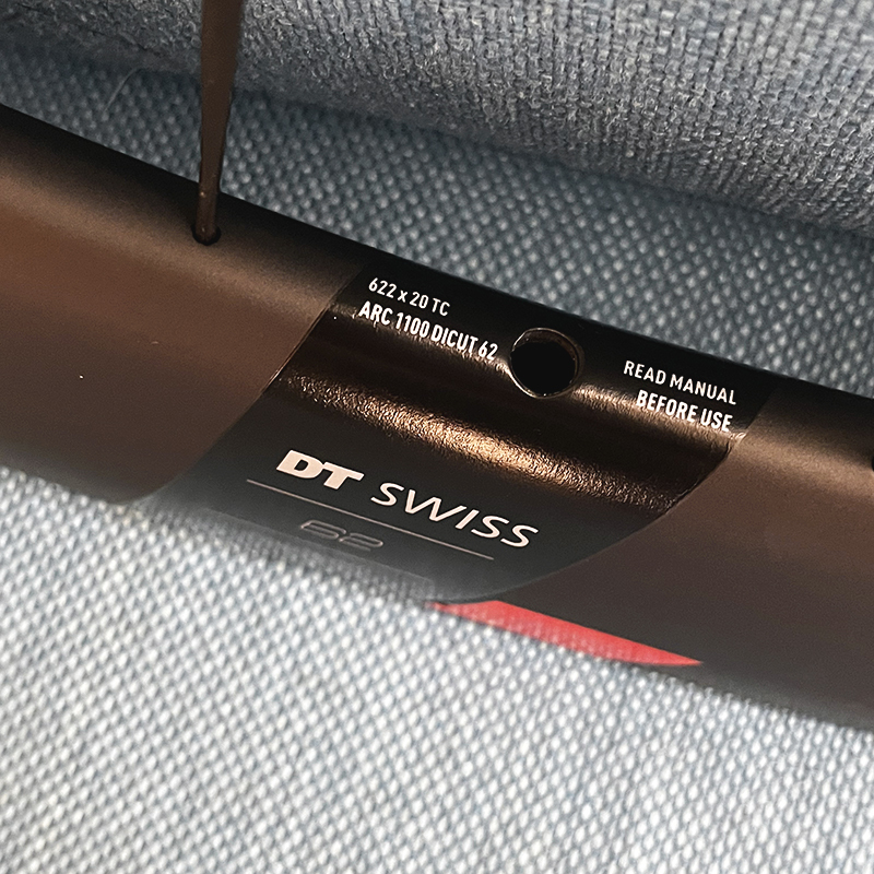 DT Swiss ARC 1100 DICUT 62mm 碟剎公路車輪組Tubeless Ready