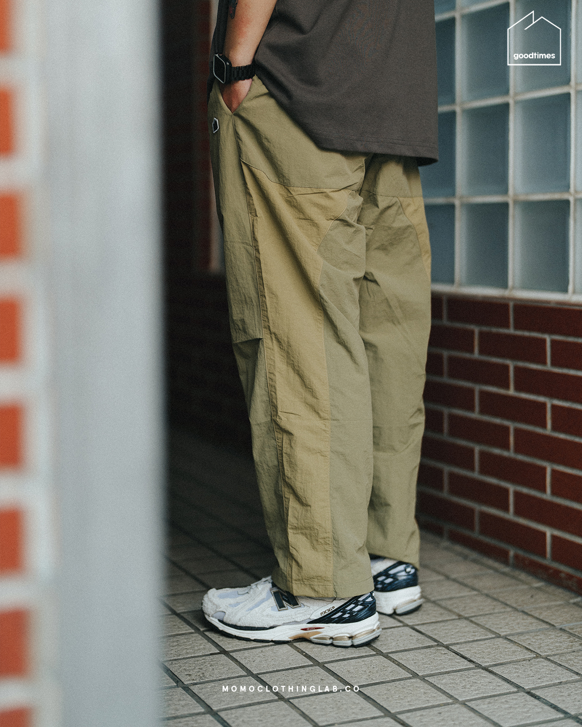 GOODTIMES Rocky Pants 拼接色塊長褲 2色