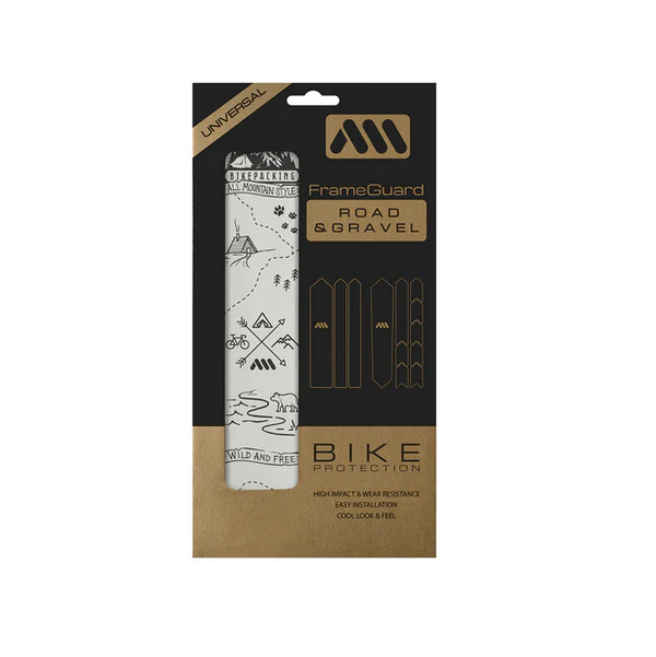 All Mountain Style Honeycomb 車架保護貼 (Gravel/公路車用)