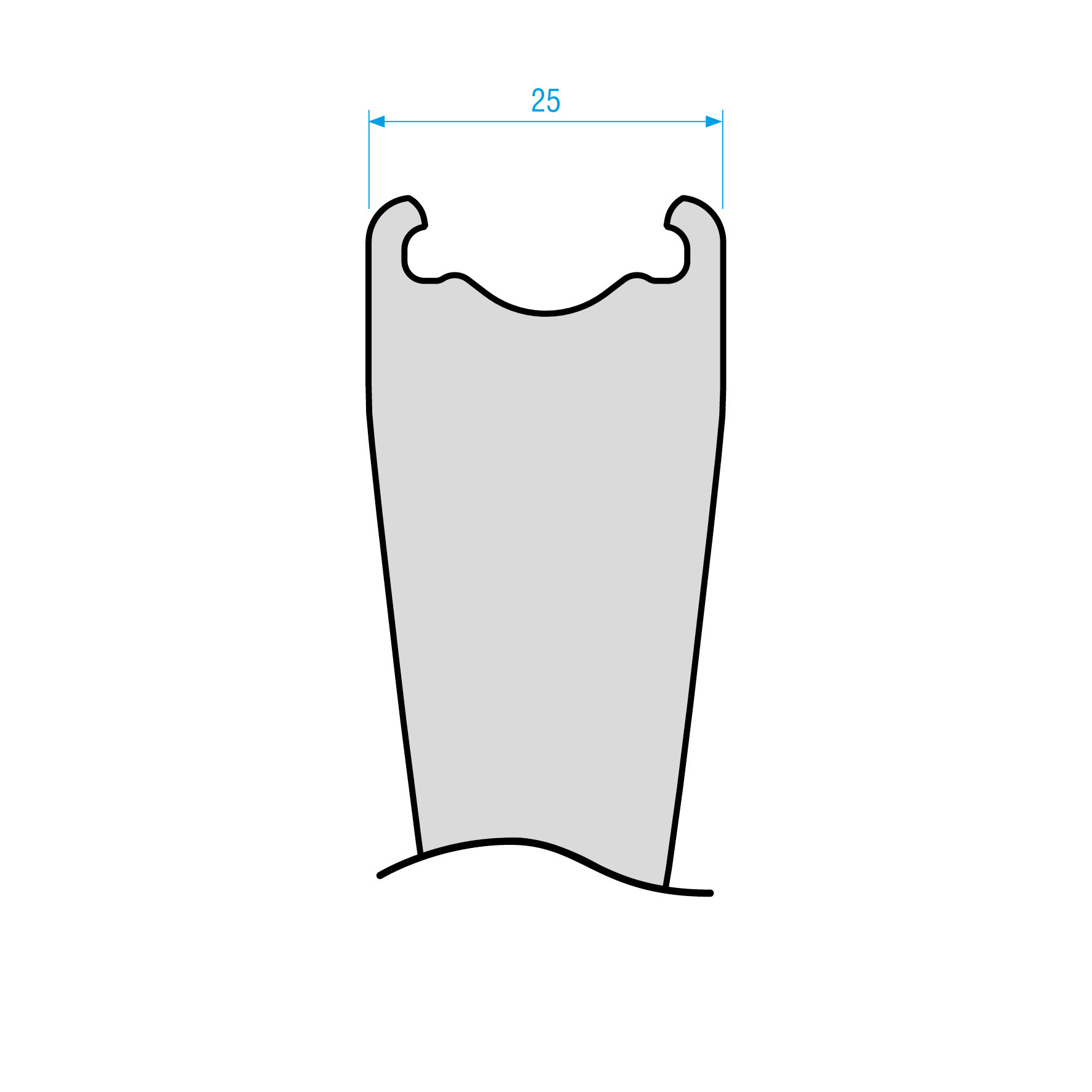 XeNTiS Blade 開口胎碟剎碳纖維後輪