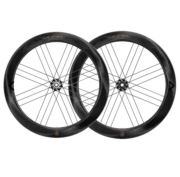 Campagnolo Bora Ultra WTO 45 Disc 碳纖維公路車輪組 (送 Goodyear Eagle F1 Tube Type 700x25 黑色一對)