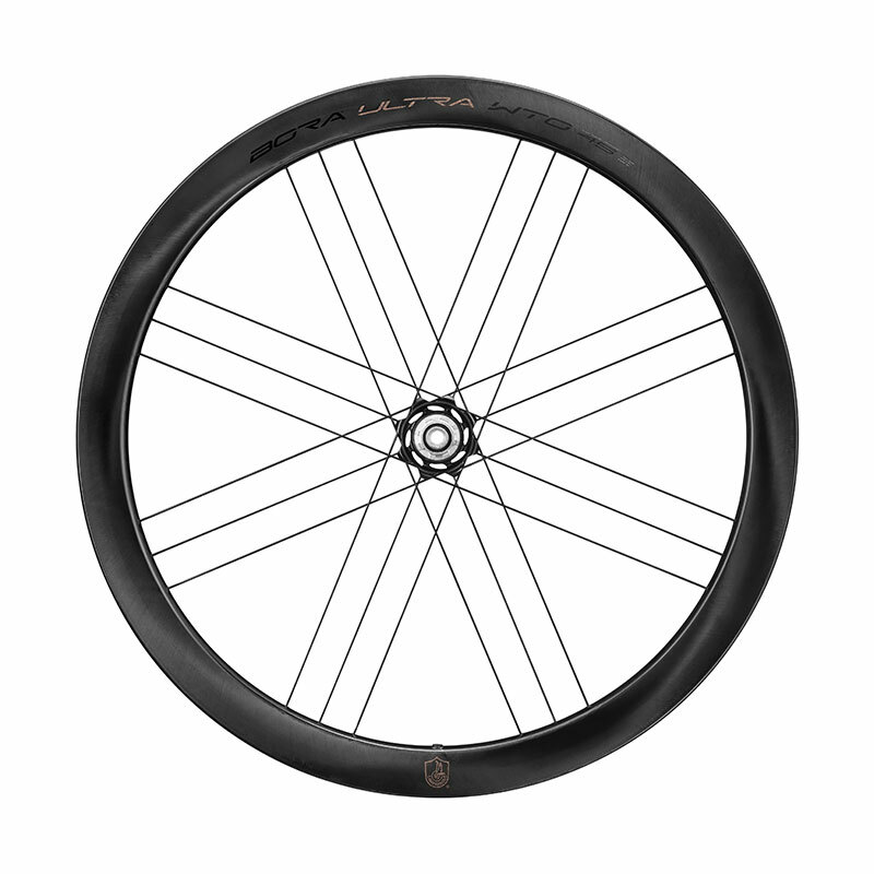 Campagnolo Bora Ultra WTO 45 Disc 碳纖維公路車輪組 (送 Goodyear Eagle F1 Tube Type 700x25 黑色一對)