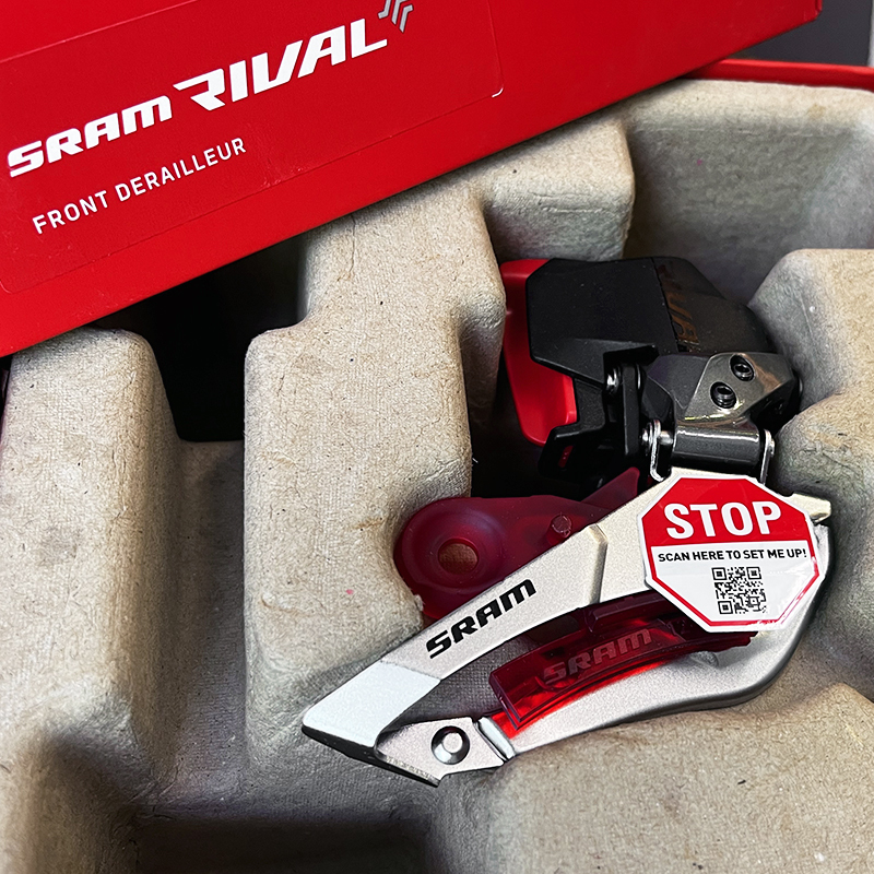 Sram AXS Rival Braze-on前變速器