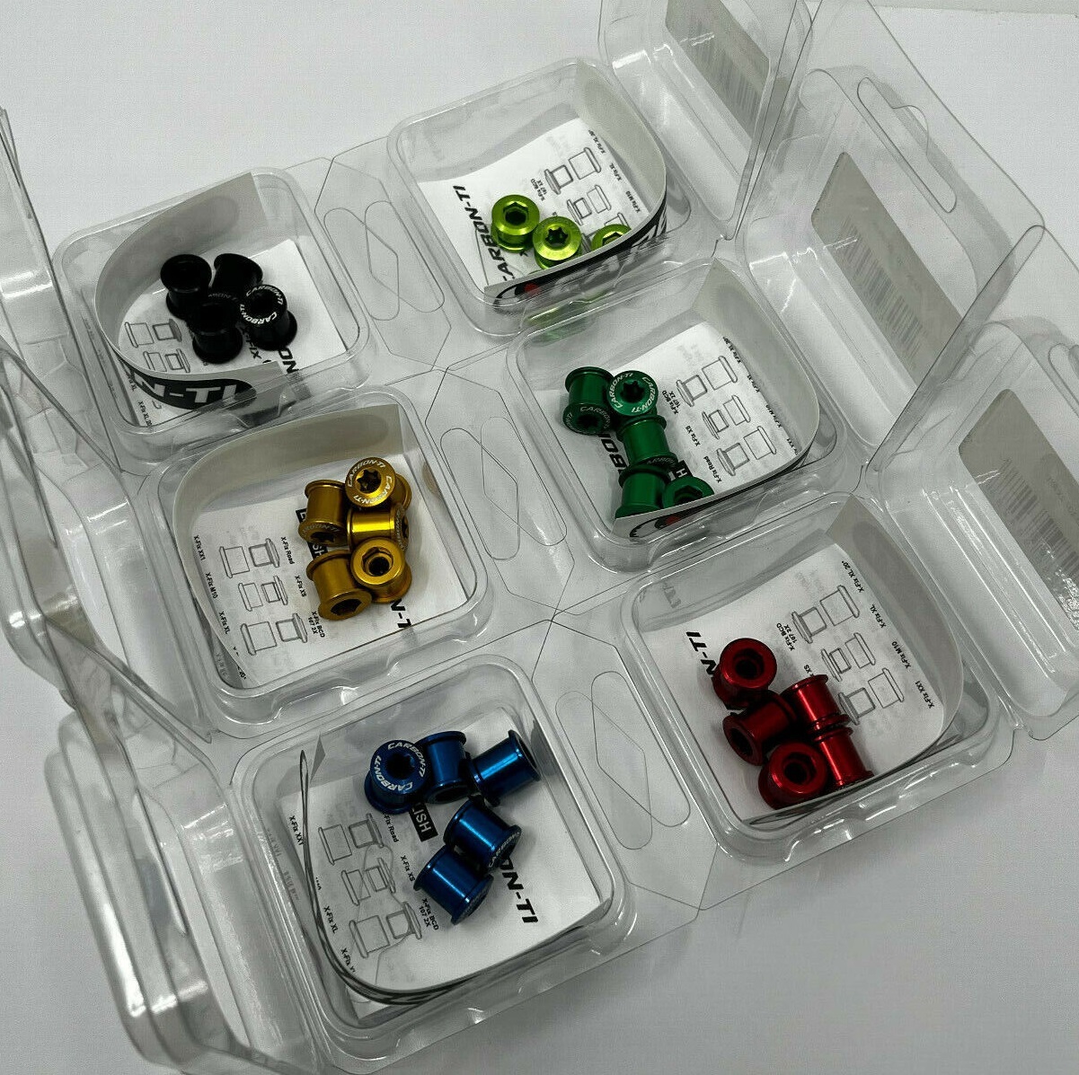 Carbon-Ti X-Fix BCD107 2X 公路齒片鏍絲組