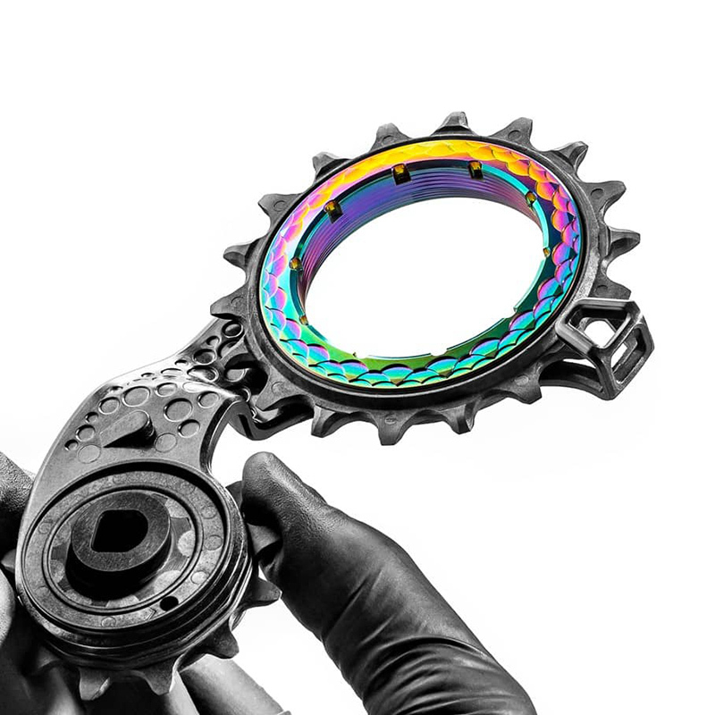 AbsoluteBlack HOLLOWcage® OSPW 超大後導輪組for SRAM eTap AXS